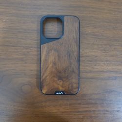 iPhone 13 Pro Walnut Mous Case