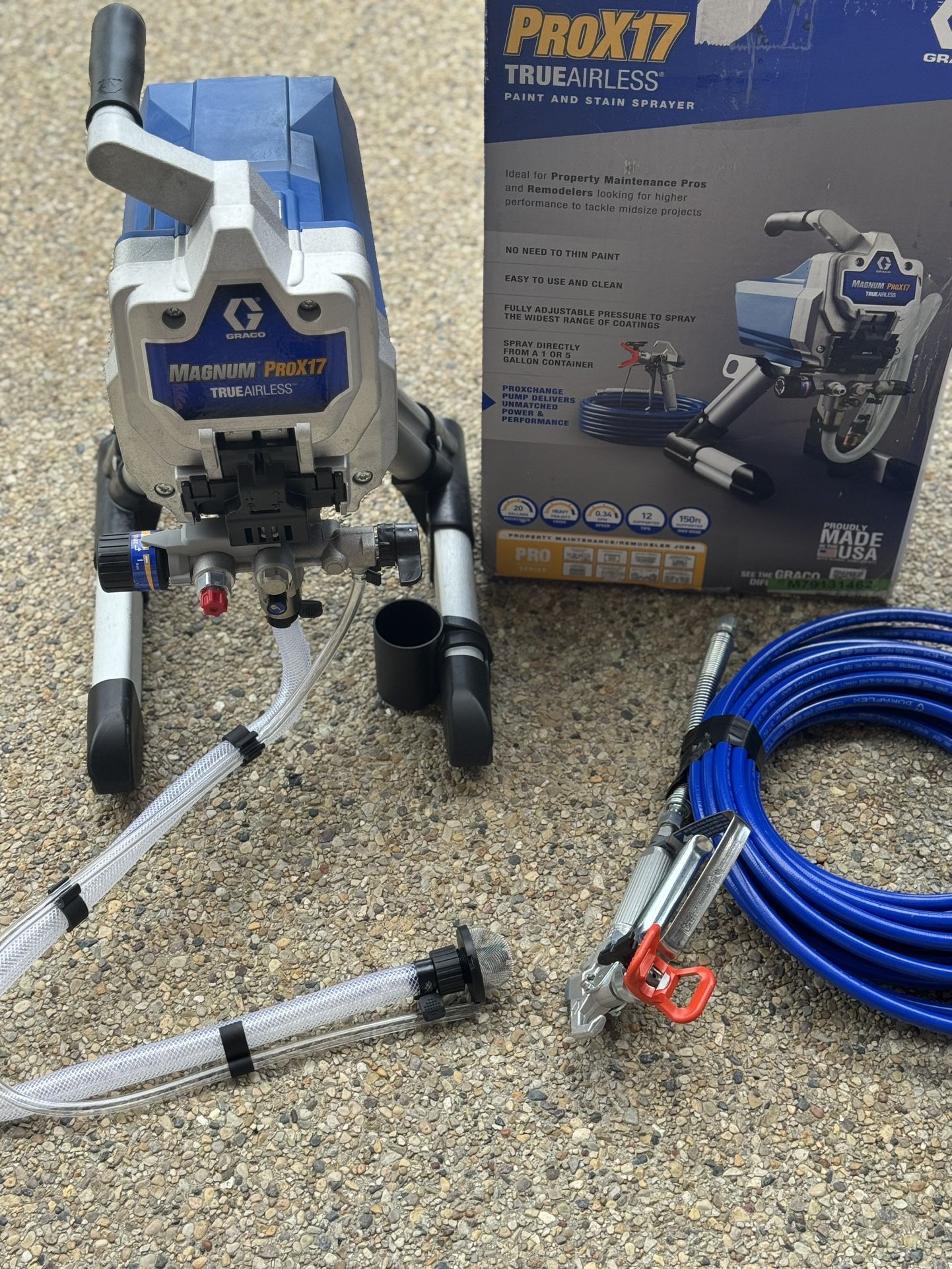 Graco Magnum ProX17 Electric Stationary Airless Paint Sprayer