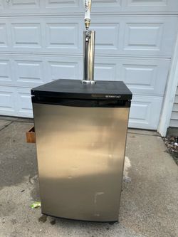 Edgestar kegerator single tap stainless steel