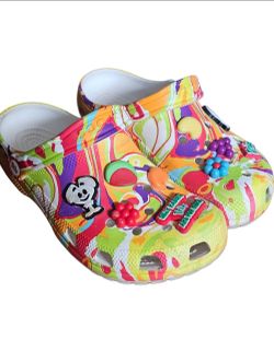 Crocs Trix Cereal Classic Clogs Colorful Fun Womens Shoes Size 6