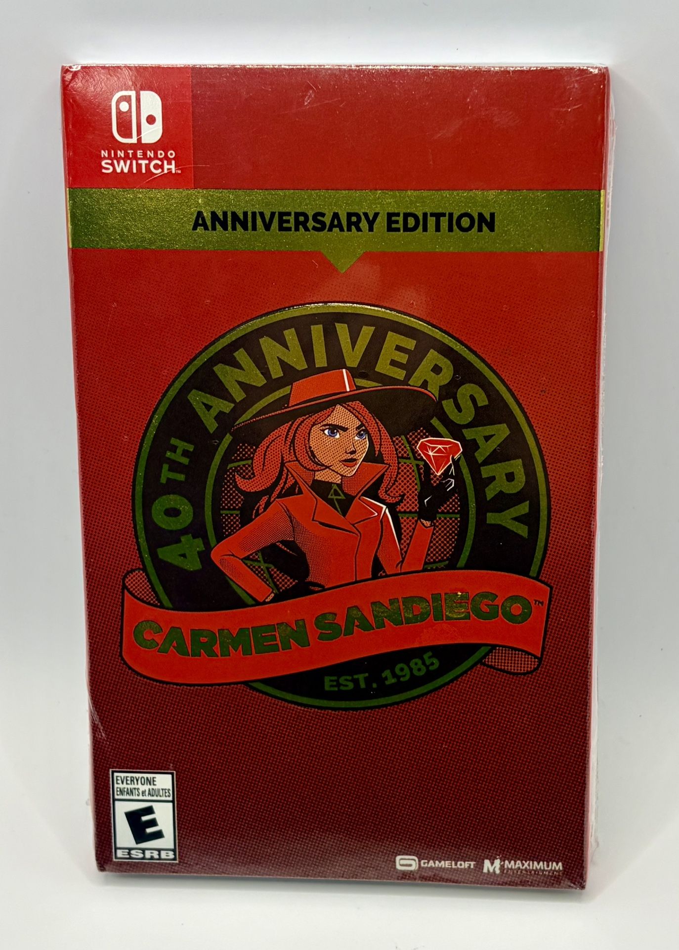 Carmen Sandiego 40th Anniversary Edition - Nintendo Switch - Brand New/Sealed
