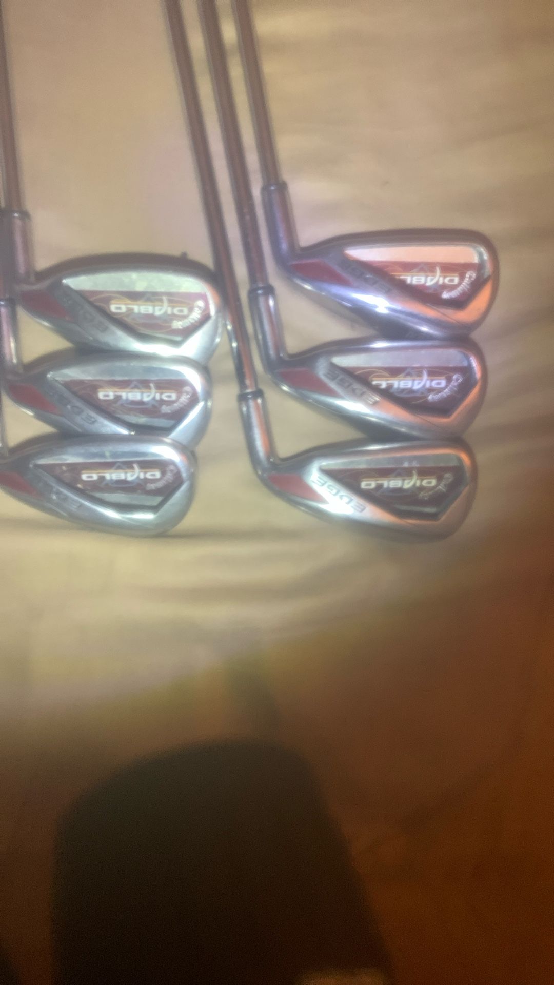 Callaway Diablo Edge 5-6-7-8-9-PW In Good Condition 