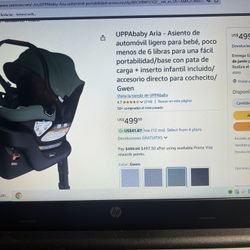 VENDO SILLA DE CARRO DE BEBÉ NUEVA