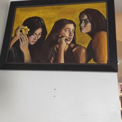 HAWAIIAN BEAUTY CANVAS PAINTING 