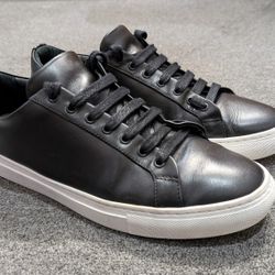 Thursday Boots Black Leather Sneakers – Size 12 – Great Condition