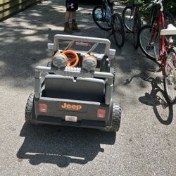 Drivable Jeep For Kids 