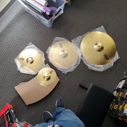 Sabian SBR Set - 10" Splash, 14" Hihat, 16" Crash, 20" Ride