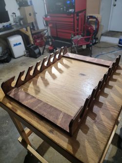 Wall Mounted Fishing Rod Holder 