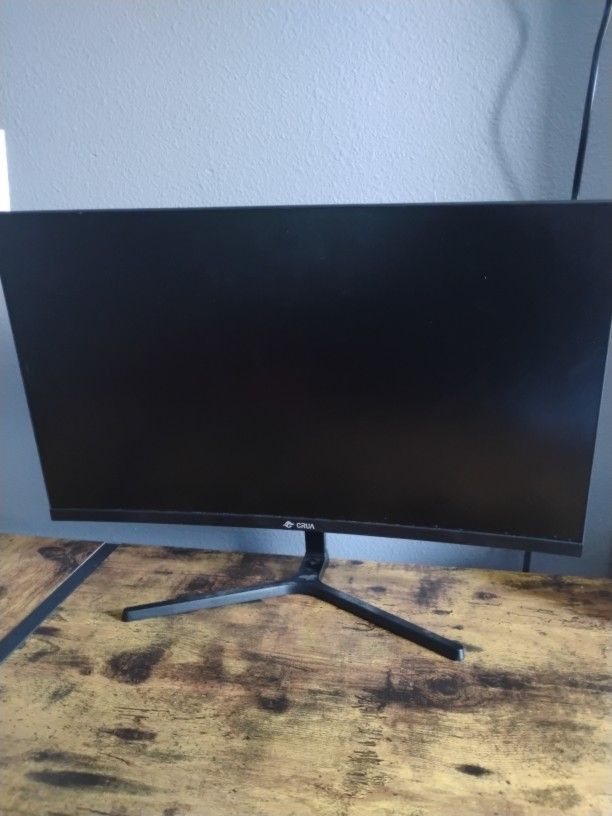 CRUA 24" Gaming Monitor- 100hz- Good Condition