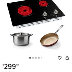 Electric Cooktop 21”