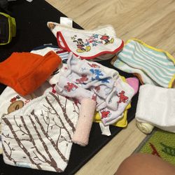 Baby burp cloth