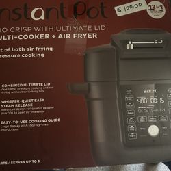 Instapot Multi Cooker And Air Fryer