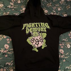 VLone fighting demons Juice Wrld hoodie