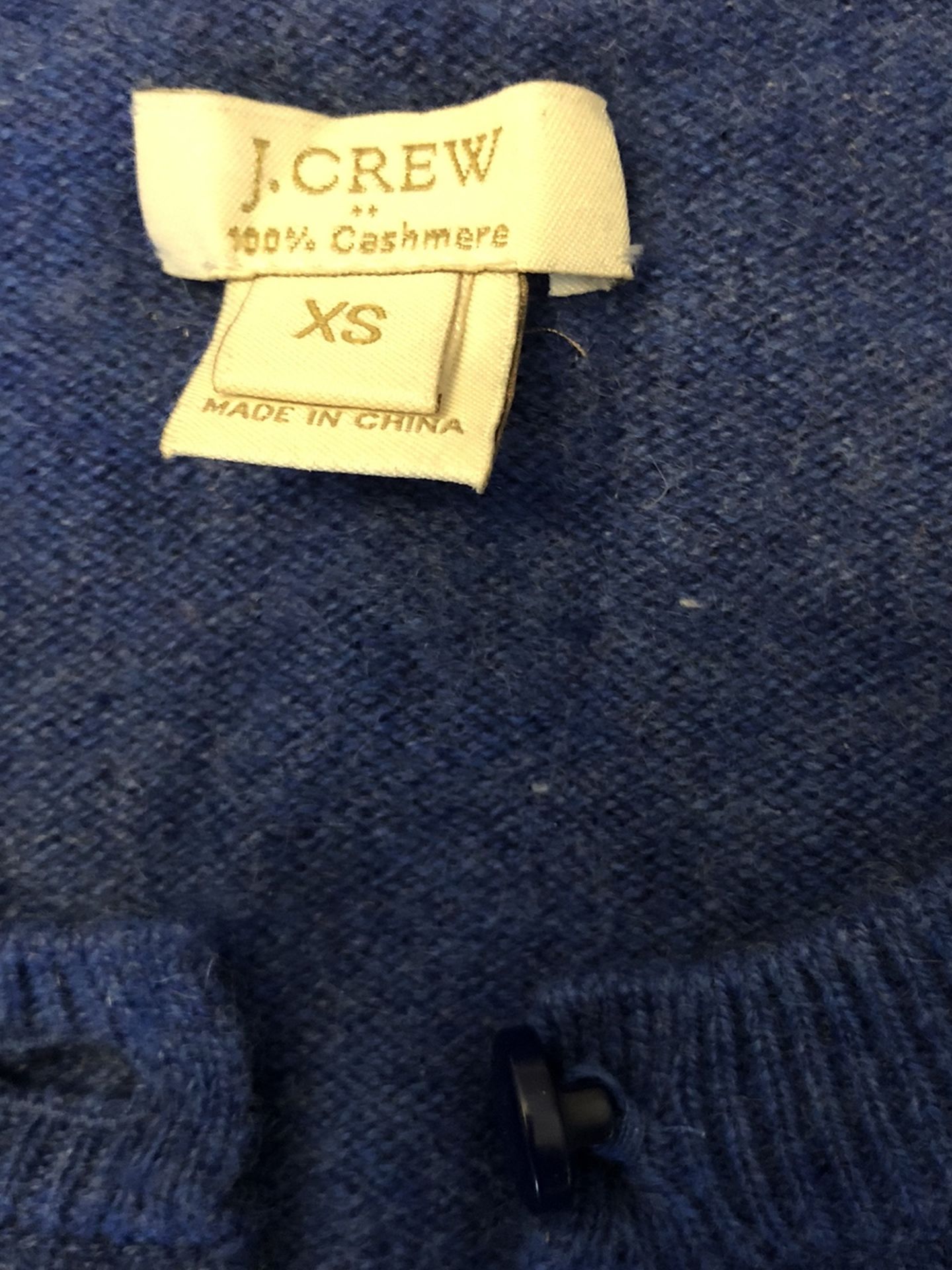 XSmall Cashmere J Crew Cardigan Sweater
