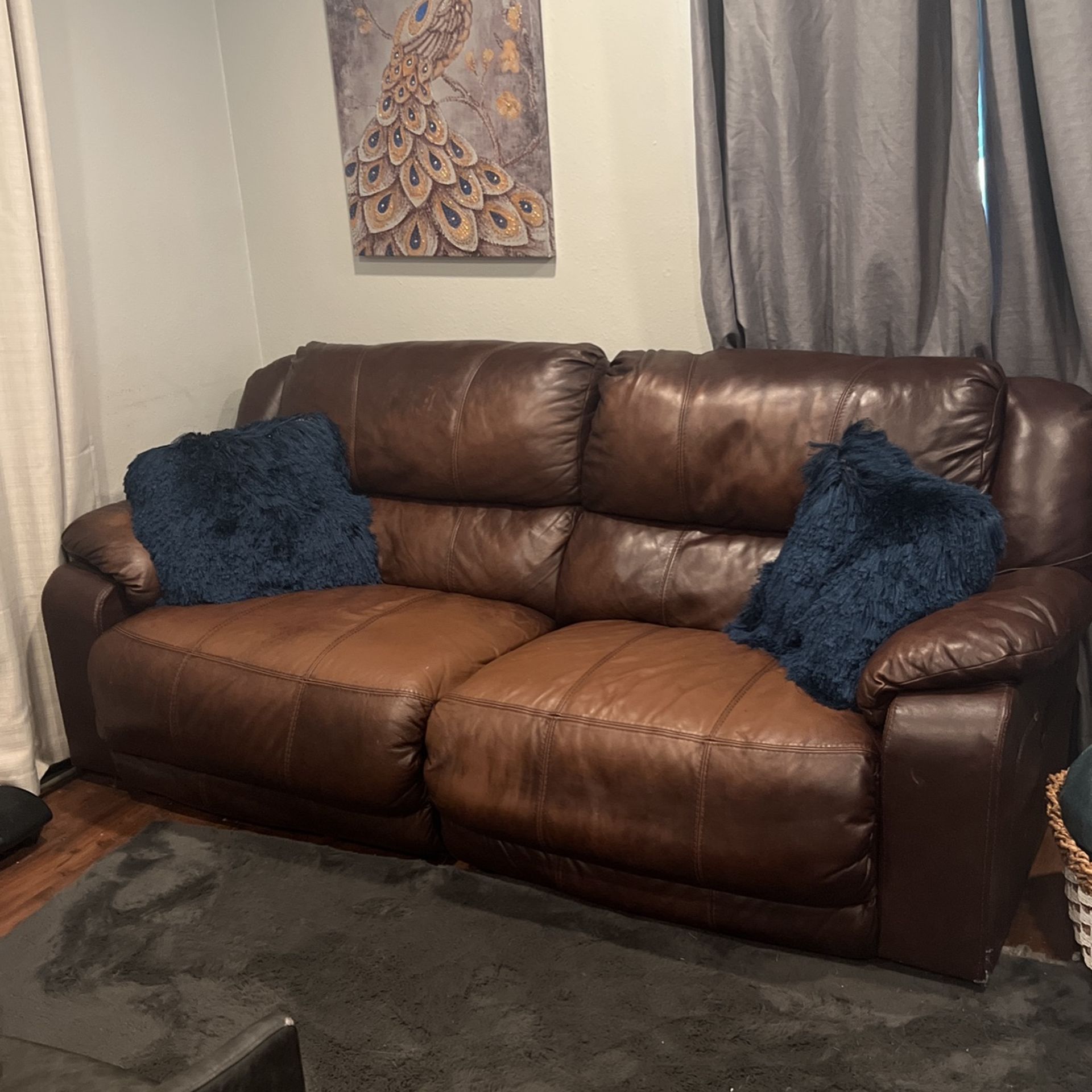Super Cozy Reclining Oversized Loveseat FREE