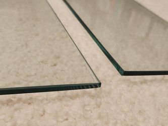 Glass- Size 55"x 5-13/16" X 3/16" Thick- 3 Pieces