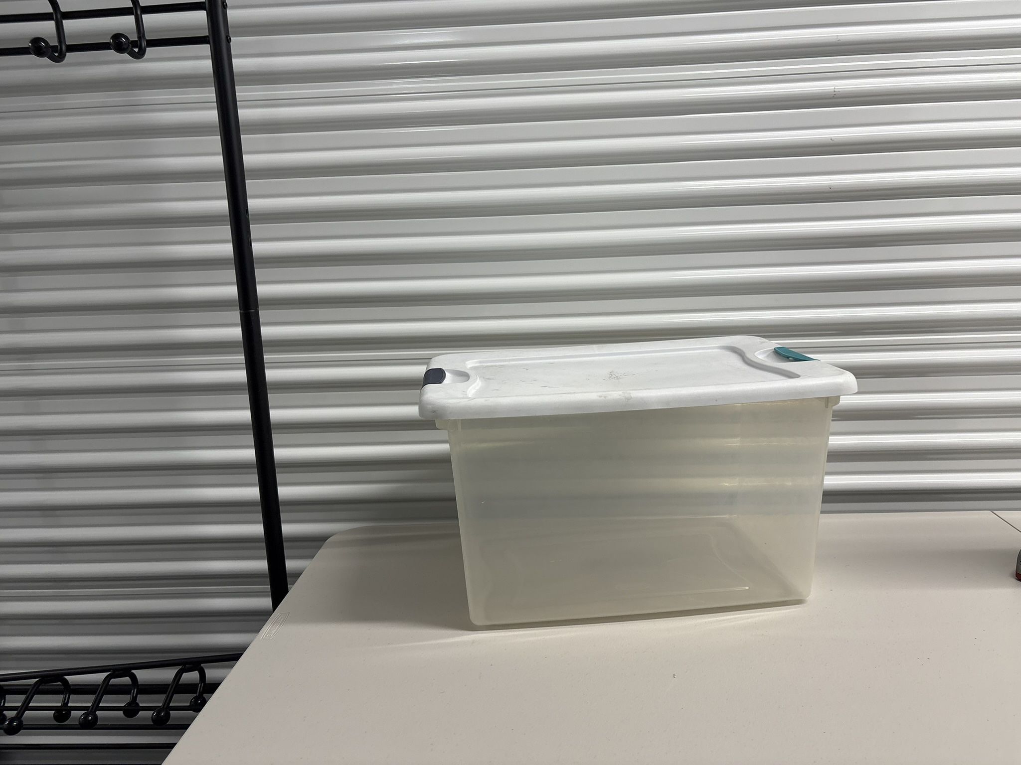 Clear Storage Bin