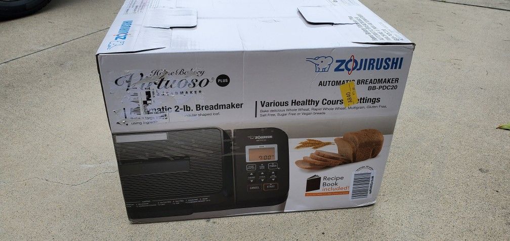 Zojirushi BB-PDC20BA Home Bakery Virtuoso Breadmaker