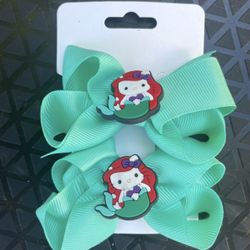 Hello Kitty Ariel Hair Bows!