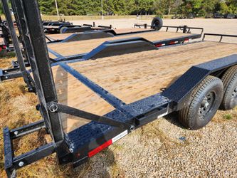RawMaxx 24ft Equipment Trailer with Drive-Over Fenders
