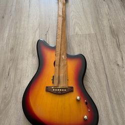 Open box//IYV- IJGAP-200 Semi Hollow Electric Acoustic Guitar 3T Sunburst