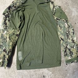 ORIGINAL Crye Precision AOR 1 Large Long Combat Shirt (New)