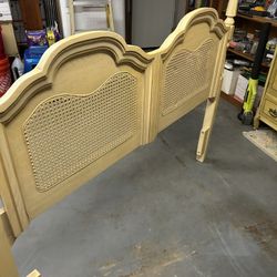 Vintage Queen Head Board