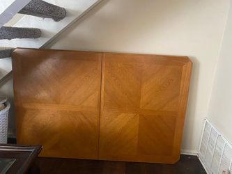 Wood dinning room set