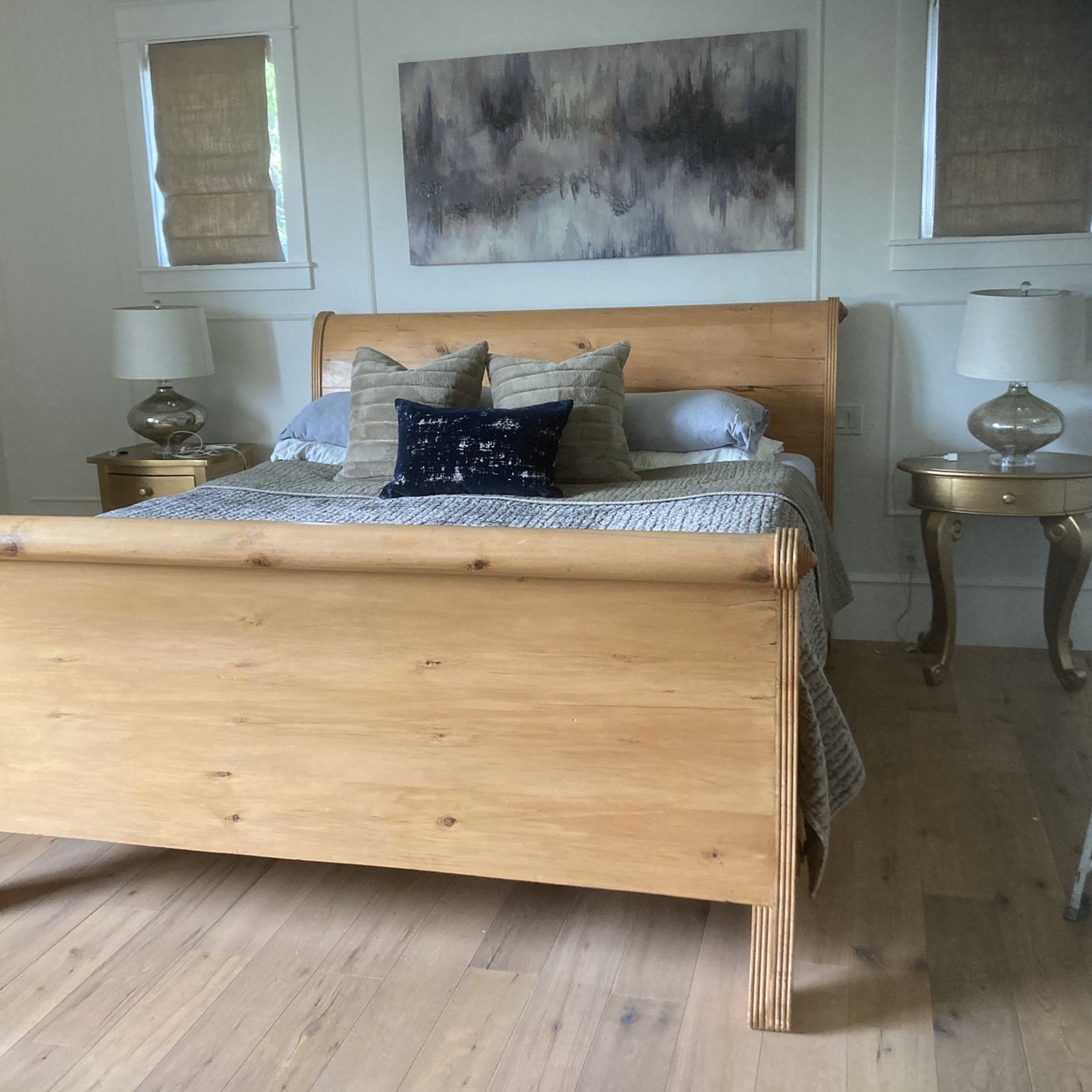 Restoration Hardware King Size bed for Sale in Phoenix, AZ OfferUp