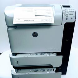Laser Printer DUAL-TRAY || Hp LaserJet 600 M603 || Prints Automatically Double-Sided || Speed Up To 62ppm || USB2.0 || Ethernet RJ-45 || Network || 