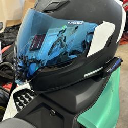 Icon Airflite Helmet With Bluetooth