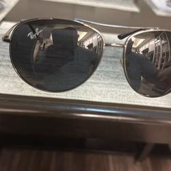 Polarized Ray Bands Aviator Sunglasses