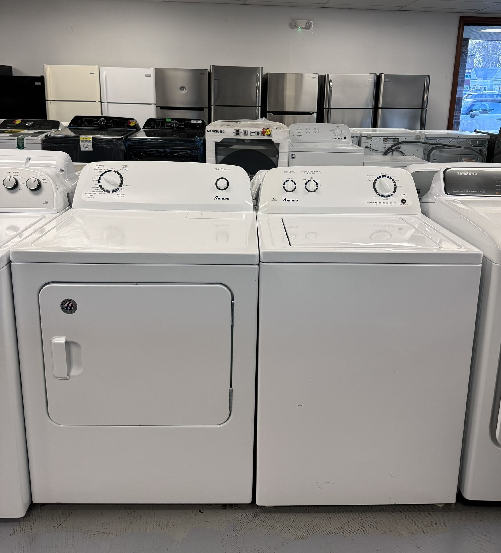 Washer & Electric Dryer Set Like New Both Work Perfectly Very Clean 1216 Hartford Turnpike Vernon CT