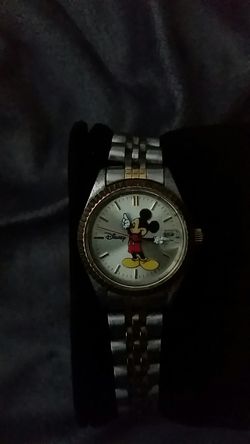 Vintage Disney Mikey Mouse Watch