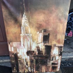 city painting