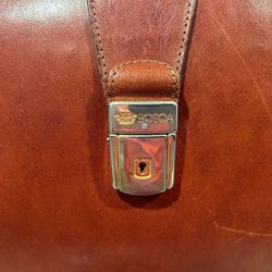 Bosca Brown Leather Bag