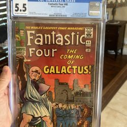 Fantastic Four #48 Comic Book, 1st Silver surfer  Galactus