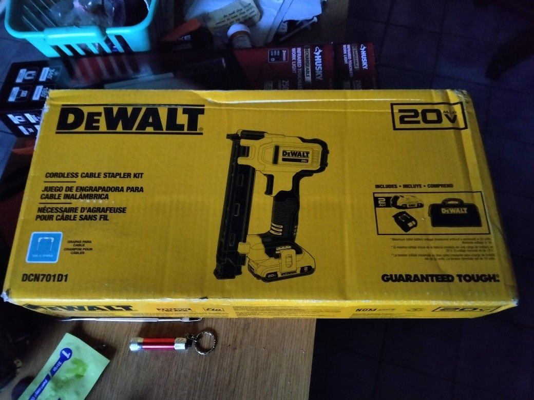 DeWalt Cordless Cable Stapler