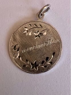 Charm sterling silver Grandmother