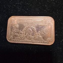 1 Oz .999 Copper Collectibles 