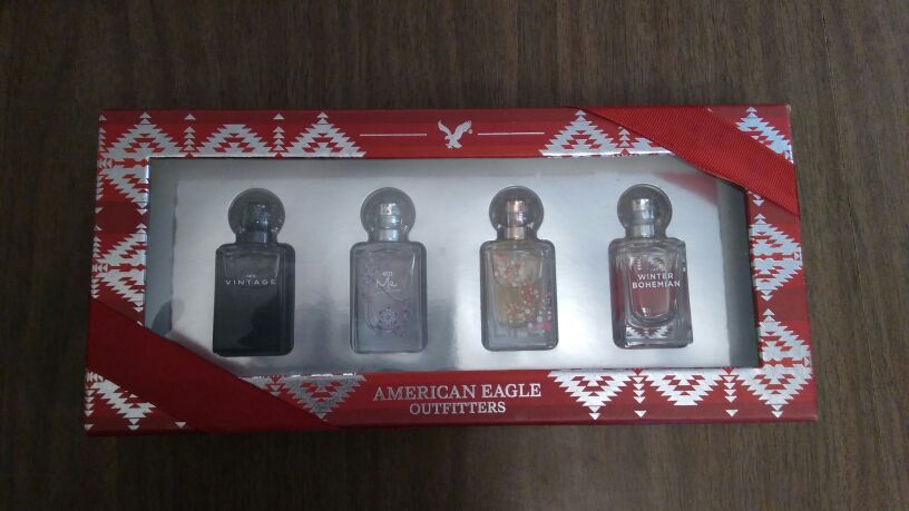 American Eagle perfume sampler gift set