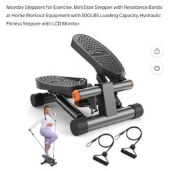 Nice Day Mini Stepper with Bands for Full Body Workout just $25 firm 