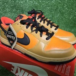 Nike Dunk Low GORE-TEX “Wheat Ceramic” – HQ2053-700 – Men’s 10 | New (No Lid)