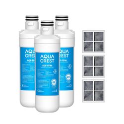 New Sealed In The Box We Have Big quantity AQUA CREST LT1000PC ADQ747935 Refrigerator Water Filter and Air Filter, Replacement for LG® LT1000P®/PC/PCS