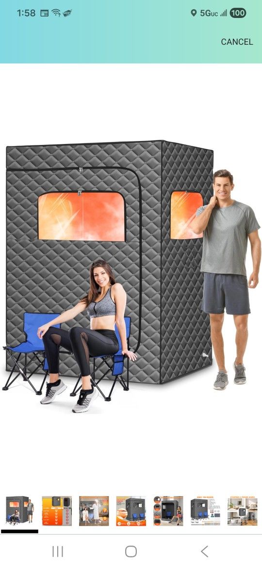 portable sauna