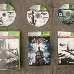 Batman: Arkham Asylum and Batman: Arkham City Dual Pack XBOX 360 CIB