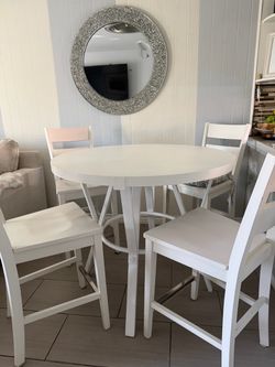 Dining table with 4 chairs