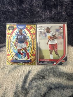 Thierry Henry Stained Glass / Topps chrome MLS 2026 France / New York Red Bulls