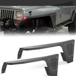 Fender Flares Compatible With 1987–1996 Jeep Wrangler YJ | Yzona Xbcf-0006