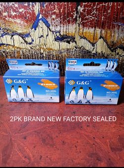 2PK Kodak NO. 30XL Black Ink Cartridge Brand New In the Box. Msrp $19 each
